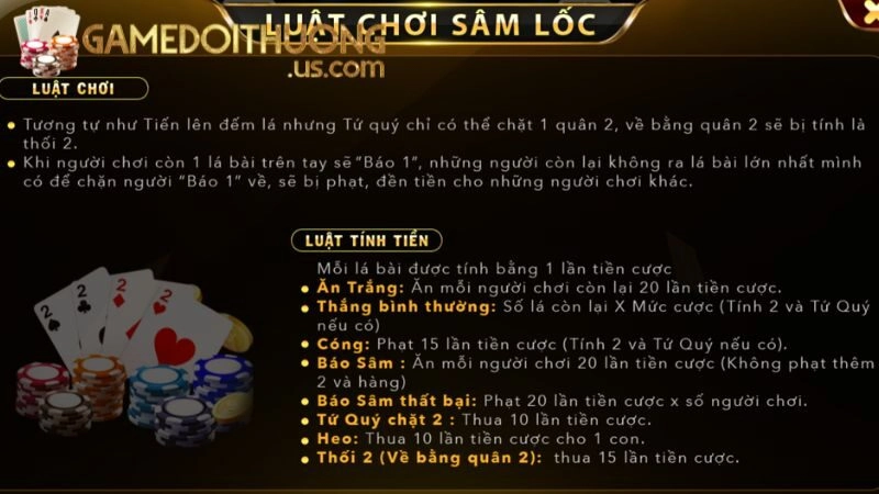 Luật chơi Sâm Lốc: Ai cũng có thể hiểu trong 5 phút
